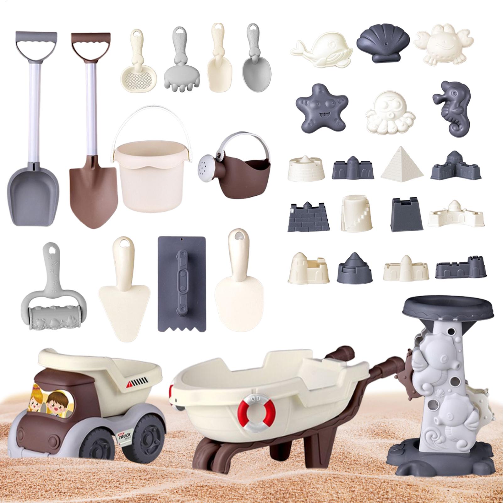 Outdoor Camping Kids Activities - ของเล่นทรายสําหรับชายหาด Sandbox ของเล่นขุดเกมสําหรับเด็กอายุ 3 กิจกรรมกลางแจ้ง Beach