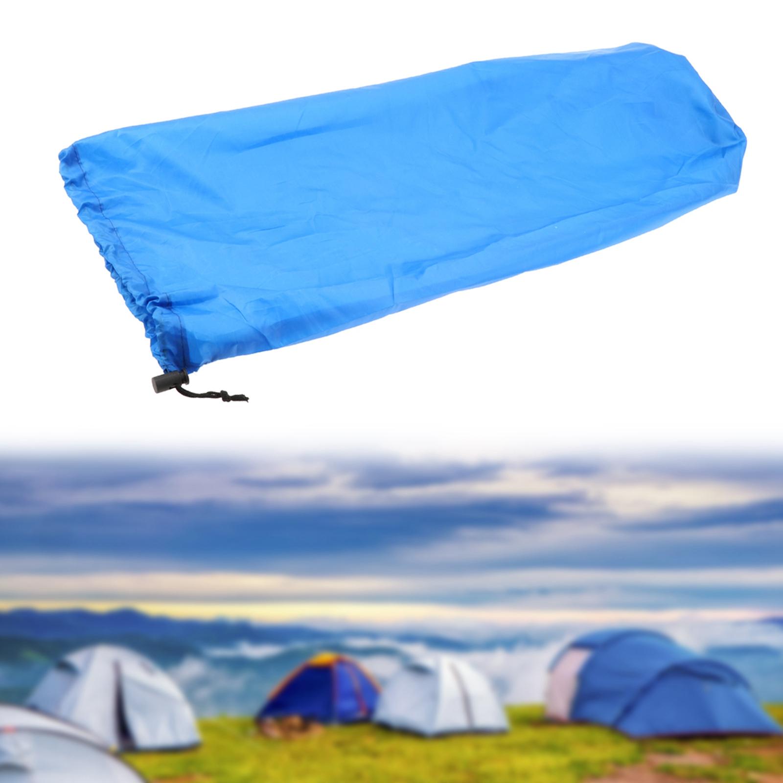 Outdoor Camping Sleeping Bag - กระเป๋าใส่เสื่อโพลีเอสเตอร์ กันฝุ่น น้ำหนักเบา อุปกรณ์ตั้งแคมป์ โซลูชั่นจัดเก็บสำหรับแผ่นรองนอน เดินป่า