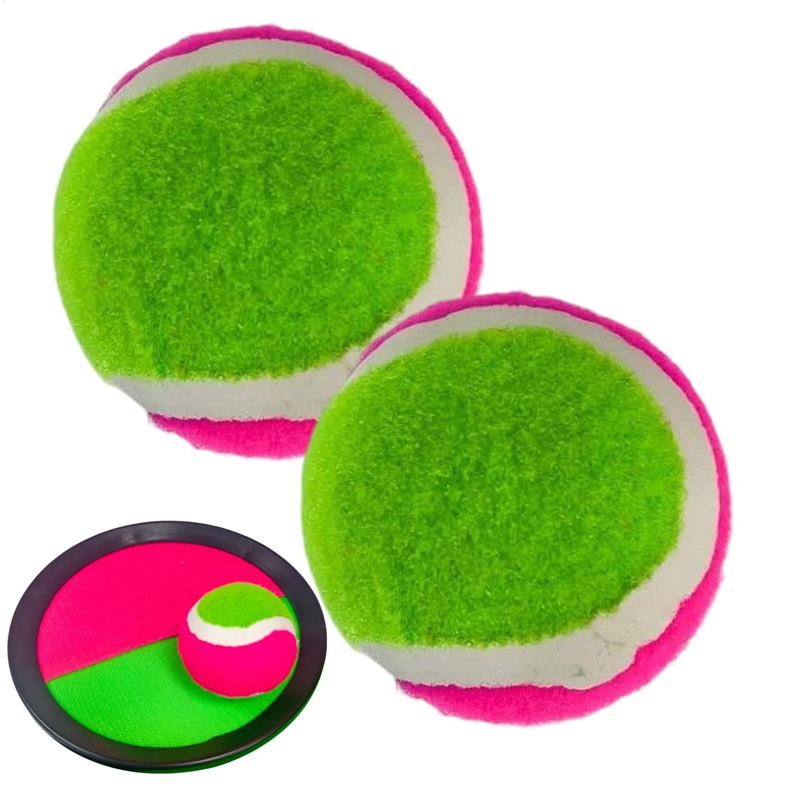Outdoor Camping Games - ชุดลูกบอลจับตีแบบมีกาว ขนาด 2.5 นิ้ว 2 ชิ้น