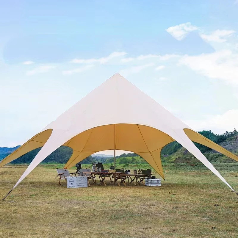 Outdoor Camping Exhibition - Pop Up 10x10 Canopyเต็นท์กลางแจ้งขนาดใหญ่Marqueeเต็นท์CanopyกันฝนSun Blockingผ้าใบกิจกรรมนิทรรศการงานแต่งงานCanopy