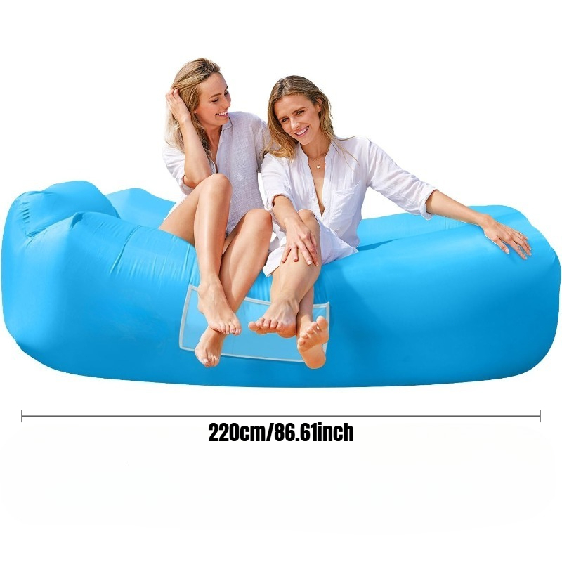 Outdoor Camping Sleeping Bag - ชุดโซฟาเป่าลม 4-in-1 – เก้าอี้นอนพกพาสำหรับตั้งแคมป์, ถุงนอนลม, เก้าอี้เอนหลังสำหรับงานเทศกาล,