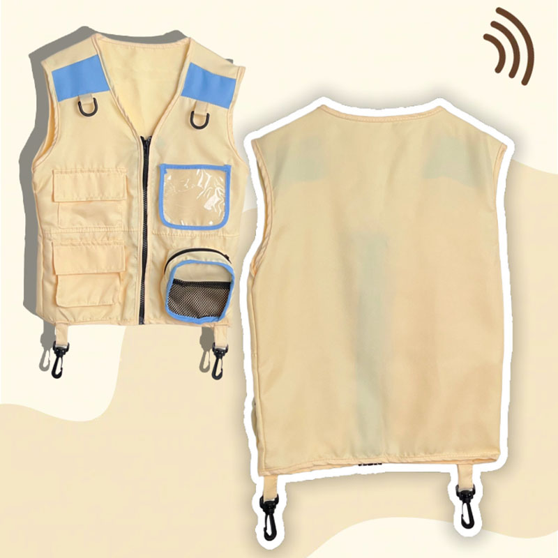 เสื้อกั๊กนักสำรวจสำหรับเด็กคอส - Outdoor Camping Kids Activities บทวิจารณ์และราคา