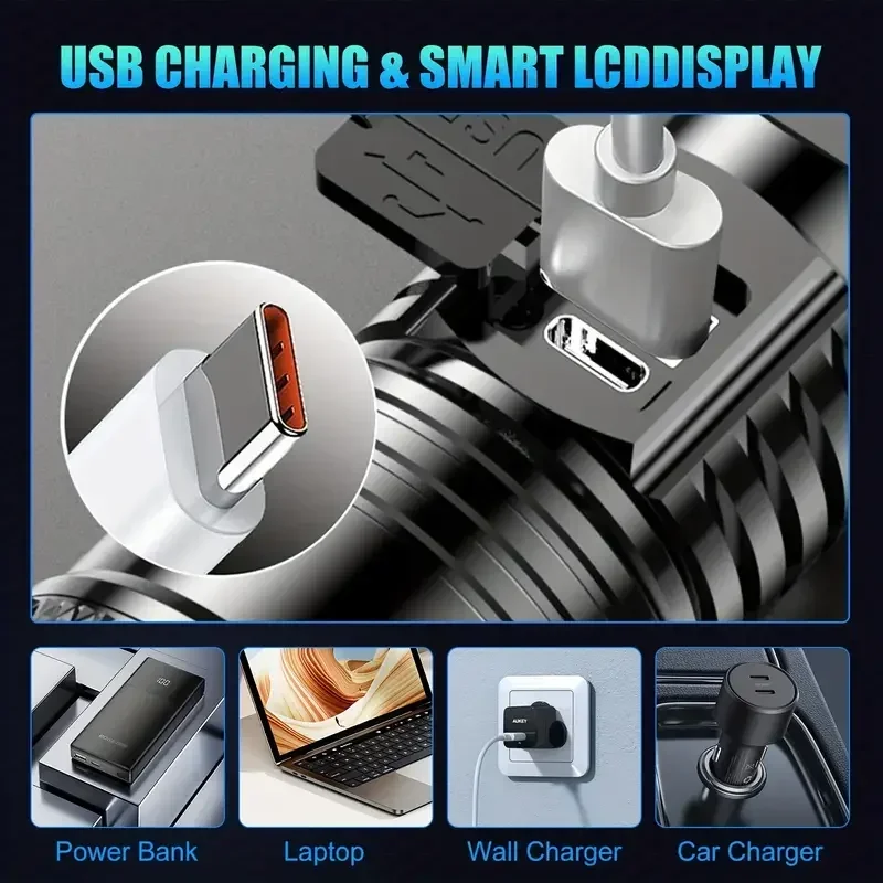 ไฟฉาย LED สว่างเป็นพิเศษ USB ช - Outdoor Camping Lantern บทวิจารณ์และราคา