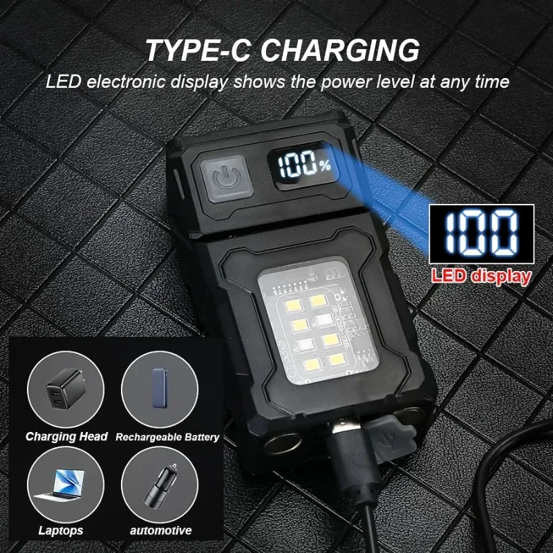 ไฟฉายมินิ LED แบบพกพา ชาร์จผ่า - Outdoor Camping Lantern บทวิจารณ์และราคา
