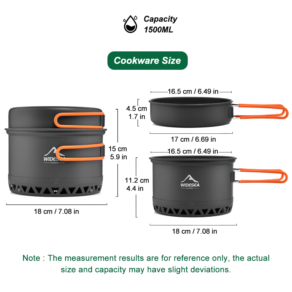 Camping Tableware ชุดเครื่องคร - Outdoor Camping Essentials บทวิจารณ์และราคา