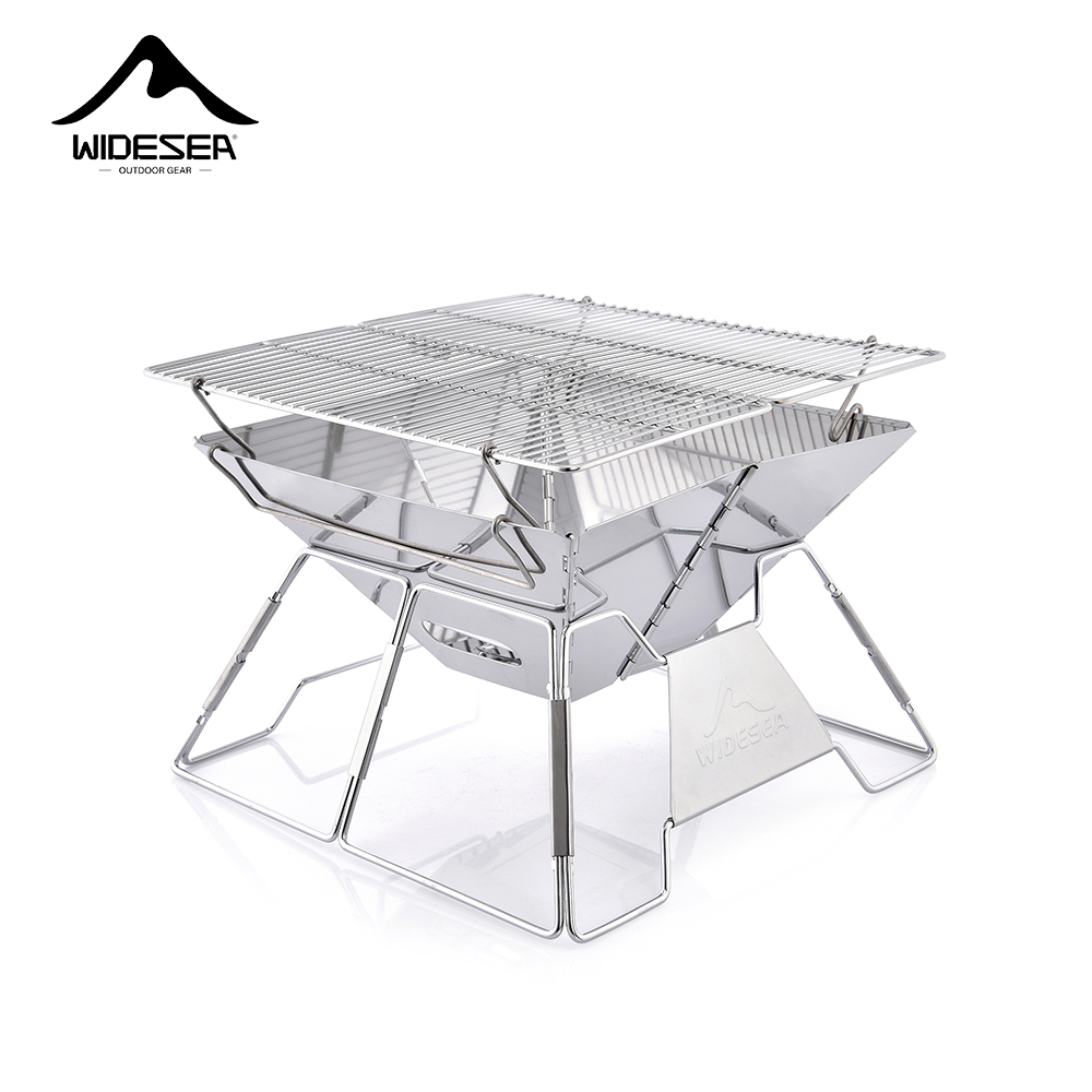 Widesea Windproof ไม้-Burning  - Outdoor Camping Cooking Set บทวิจารณ์และราคา
