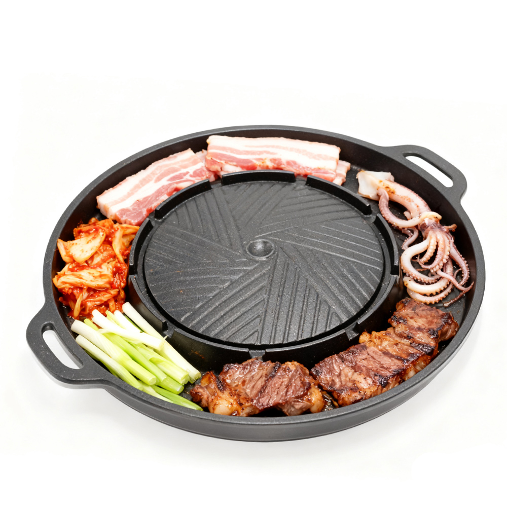 กระทะปิ้งย่างเกาหลี KOSUN 2 in - Outdoor Camping Cooking Set บทวิจารณ์และราคา