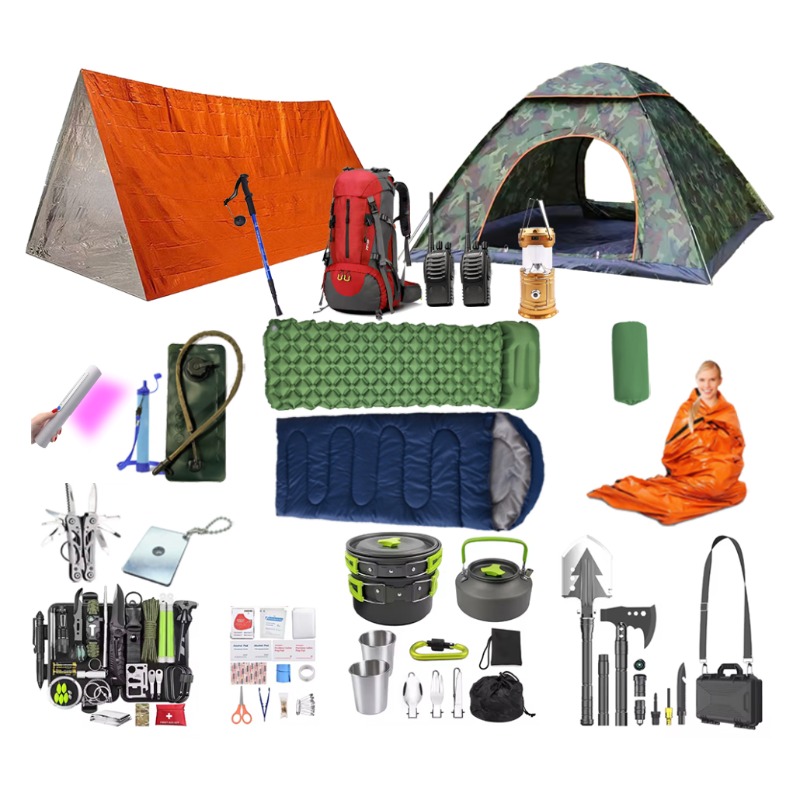 ชุดอุปกรณ์เอาตัวรอดกลางแจ้งแบบ - Outdoor Camping Sleeping Bag บทวิจารณ์และราคา