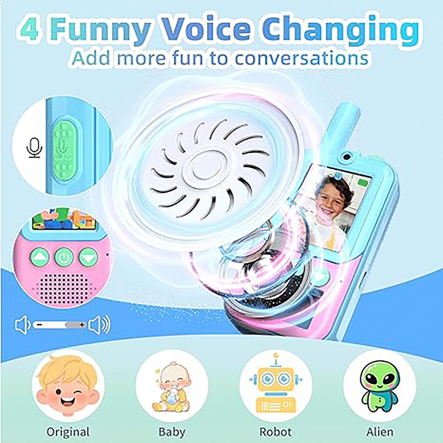 วิทยุสื่อสารวิดีโอสำหรับเด็กแบ - Outdoor Camping Videos บทวิจารณ์และราคา