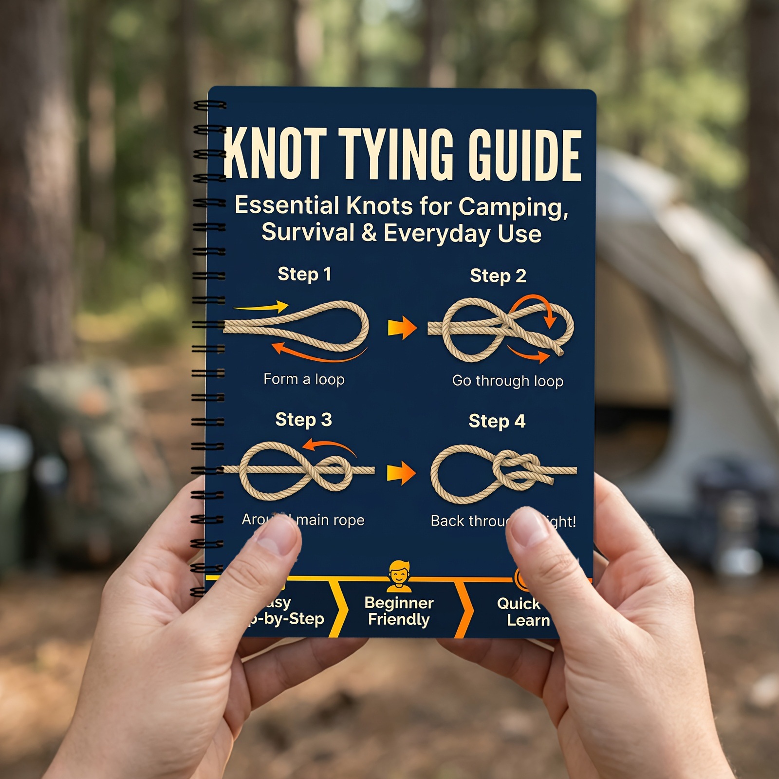 คู่มือการผูกปมเอาตัวรอดกลางแจ้ - Outdoor Camping Essentials บทวิจารณ์และราคา