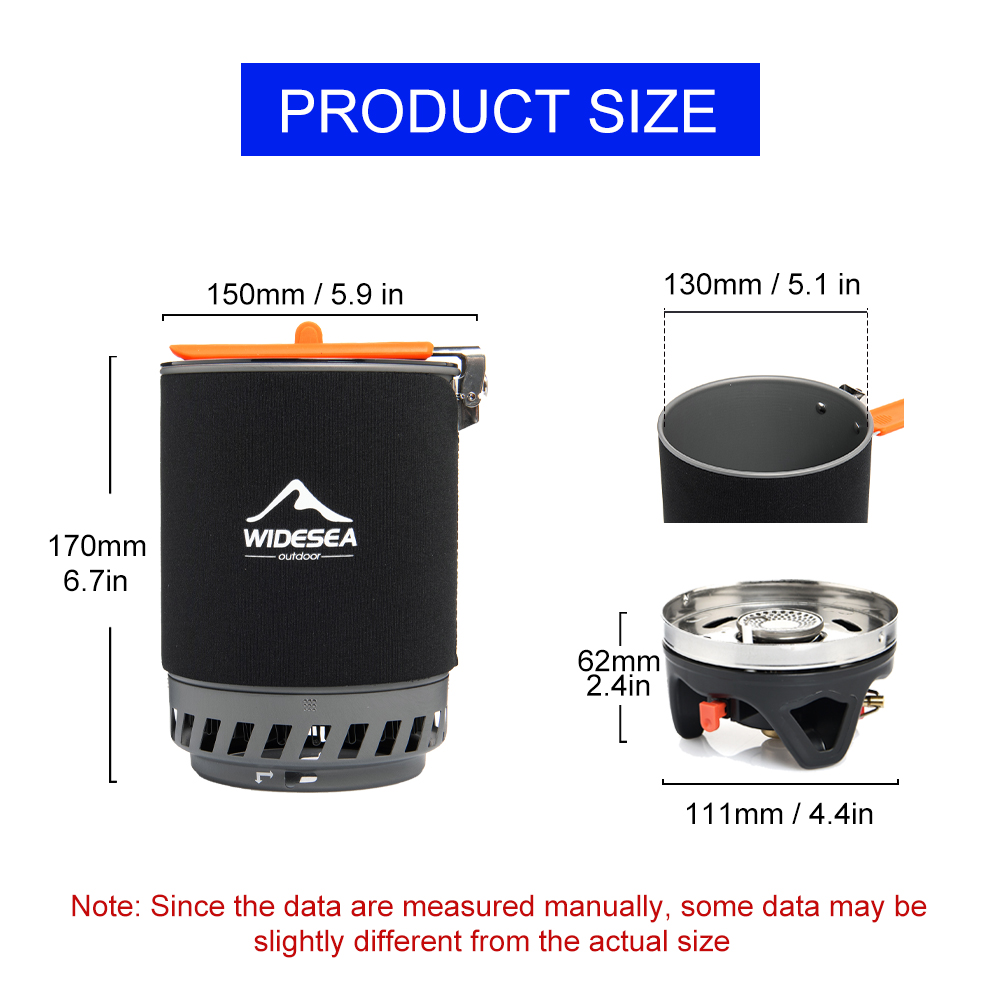ชุดอุปกรณ์ทำอาหารสำหรับตั้งแคม - Outdoor Camping Cooking Set บทวิจารณ์และราคา