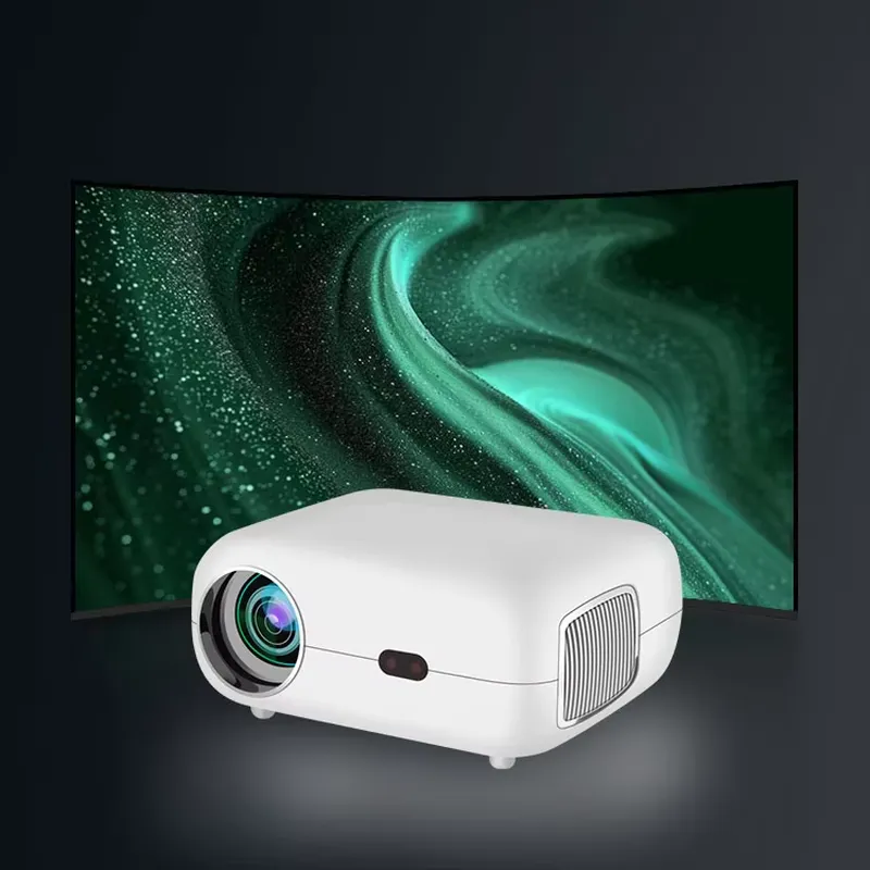โปรเจคเตอร์ LED ขนาดเล็กพกพา 1 - Outdoor Camping Videos บทวิจารณ์และราคา