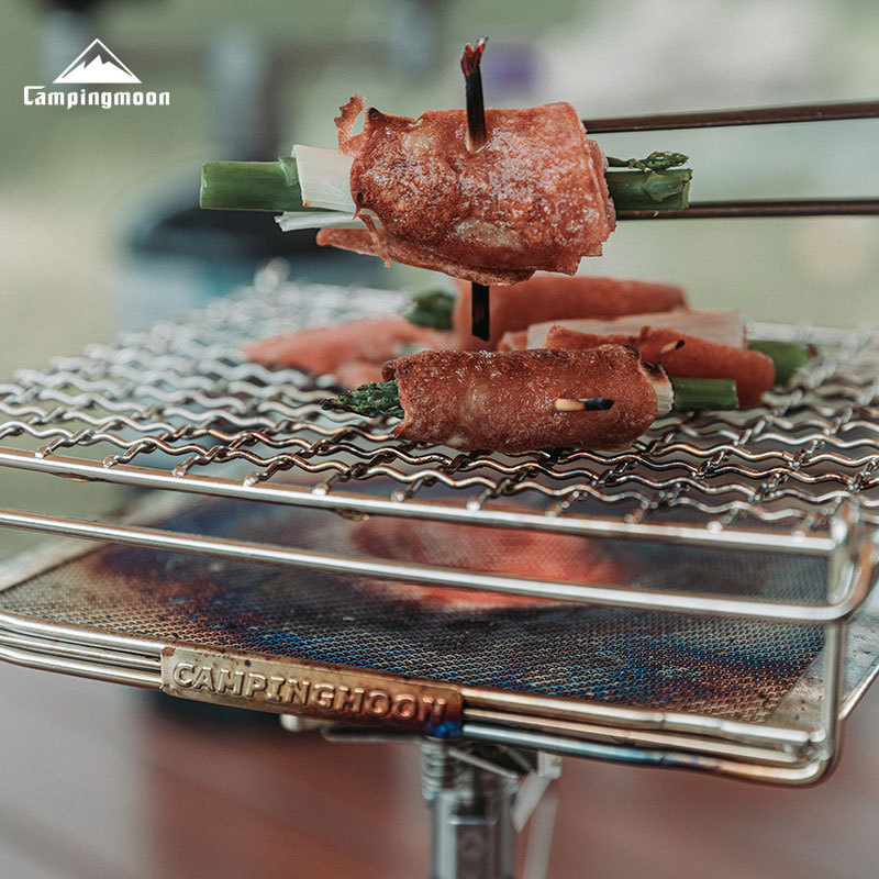CAMPINGMOON อุปกรณ์ตั้งแคมป์กล - Outdoor Camping Cooking Set บทวิจารณ์และราคา