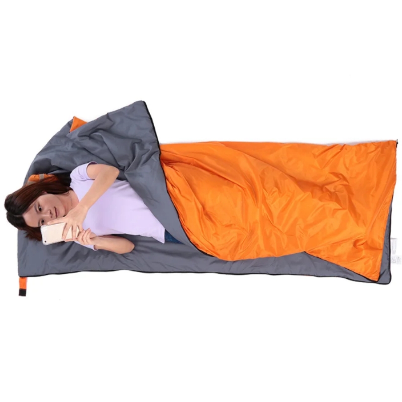 อุปกรณ์ตั้งแคมป์ ถุงนอนแบบซองน - Outdoor Camping Sleeping Bag บทวิจารณ์และราคา