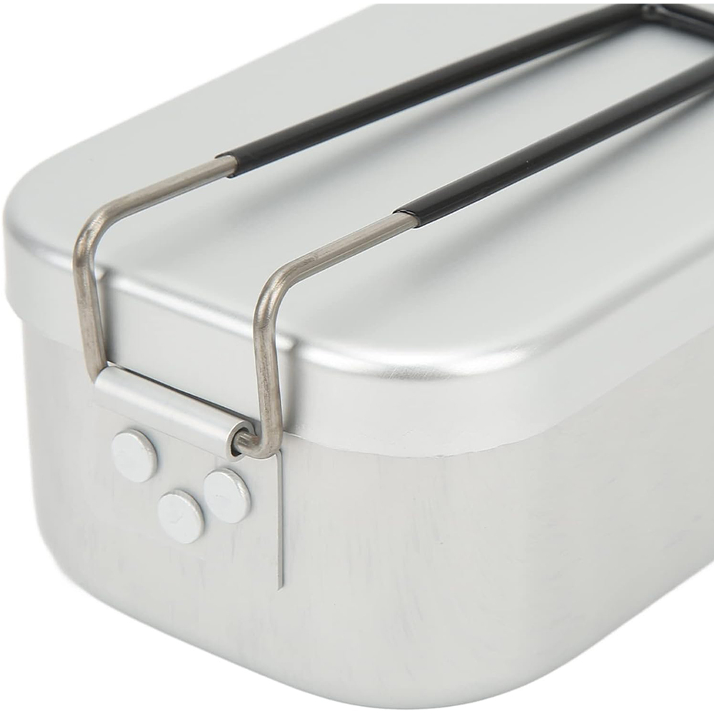 800ML อลูมิเนียมกล่องอาหารกลาง - Outdoor Camping Cooking Set บทวิจารณ์และราคา