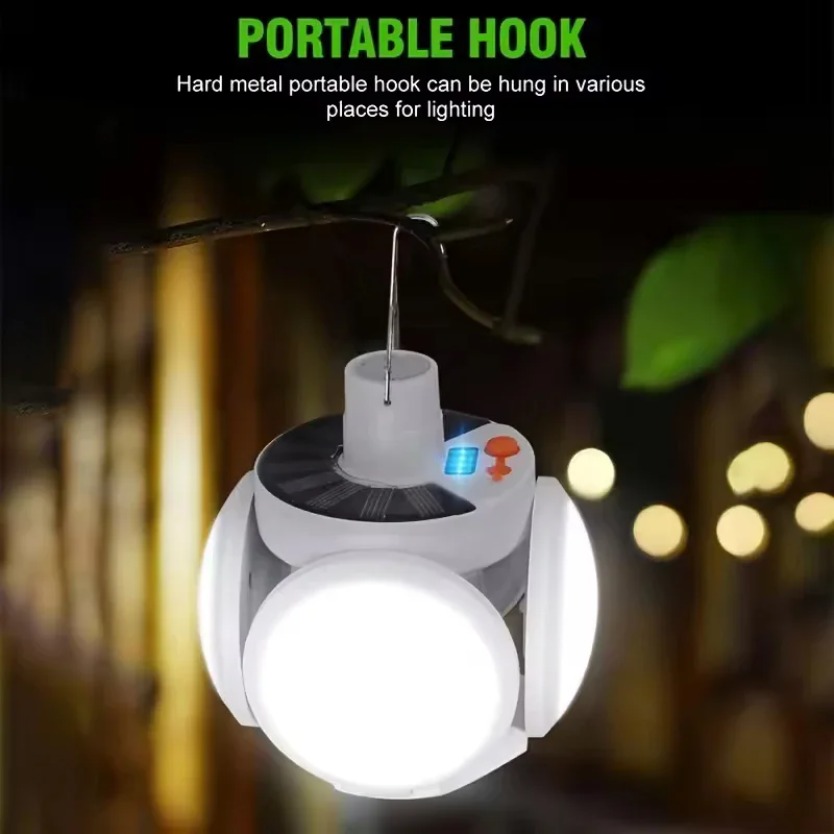ไฟฉายฉุกเฉินแบบแม่เหล็ก ชาร์จไ - Outdoor Camping Lantern บทวิจารณ์และราคา