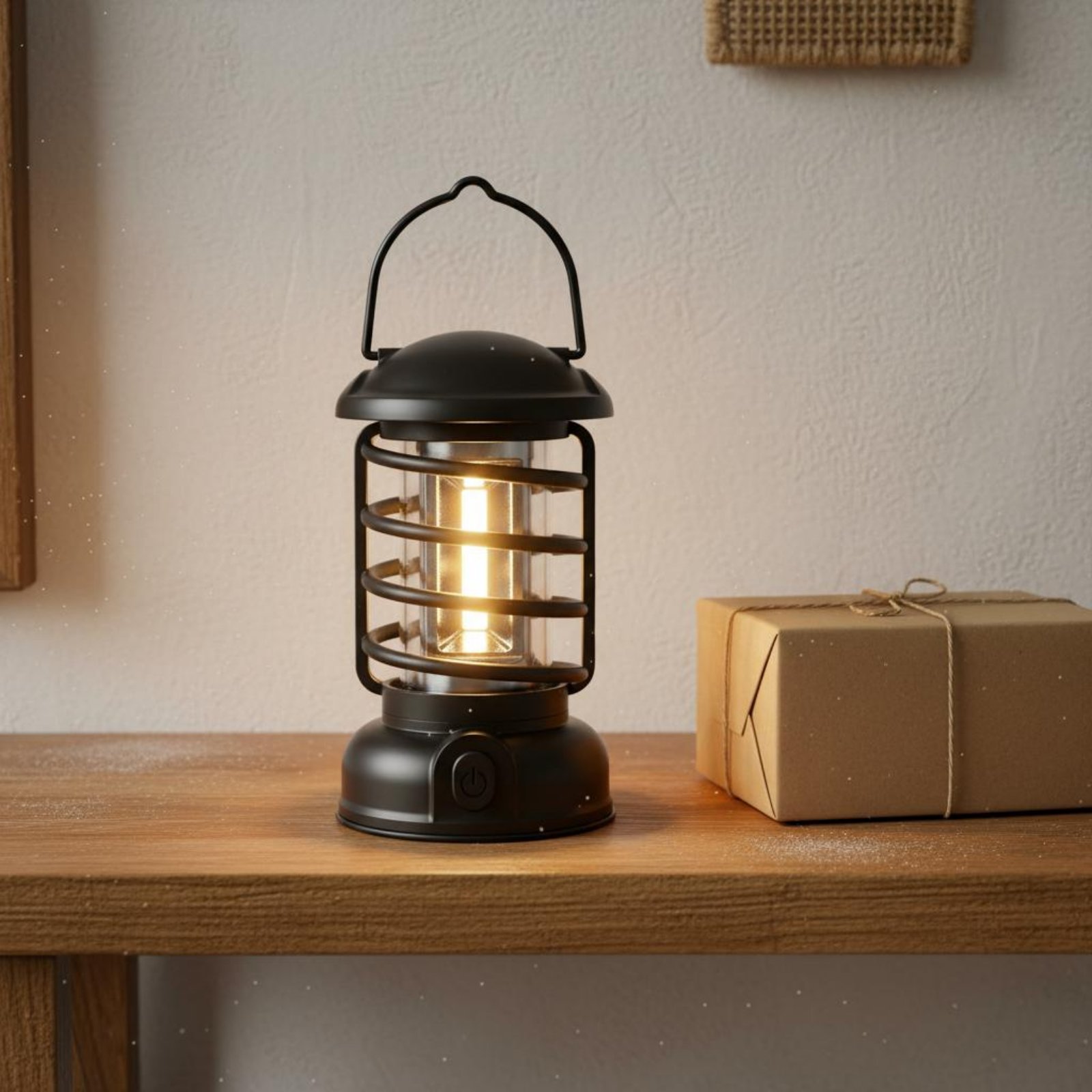 โคมไฟตั้งแคมป์สไตล์เรโทร แหล่ง - Outdoor Camping Lantern บทวิจารณ์และราคา