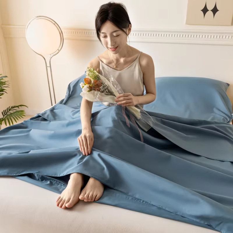 ผ้าปูที่นอนสำหรับใส่ในถุงนอน ผ - Outdoor Camping Sleeping Bag บทวิจารณ์และราคา
