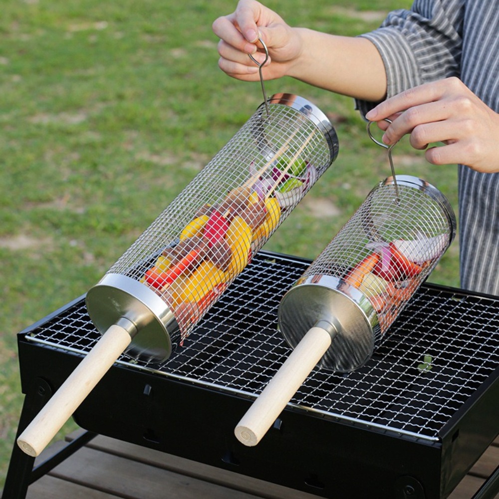 ตะแกรงย่างบาร์บีคิวแบบหมุนได้  - Outdoor Camping Cooking Set บทวิจารณ์และราคา