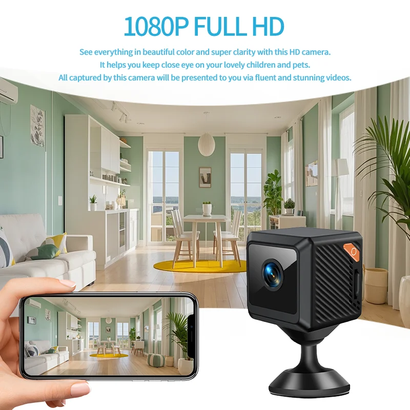 กล้องวงจรปิดขนาดเล็ก W02 1080P - Outdoor Camping Videos บทวิจารณ์และราคา