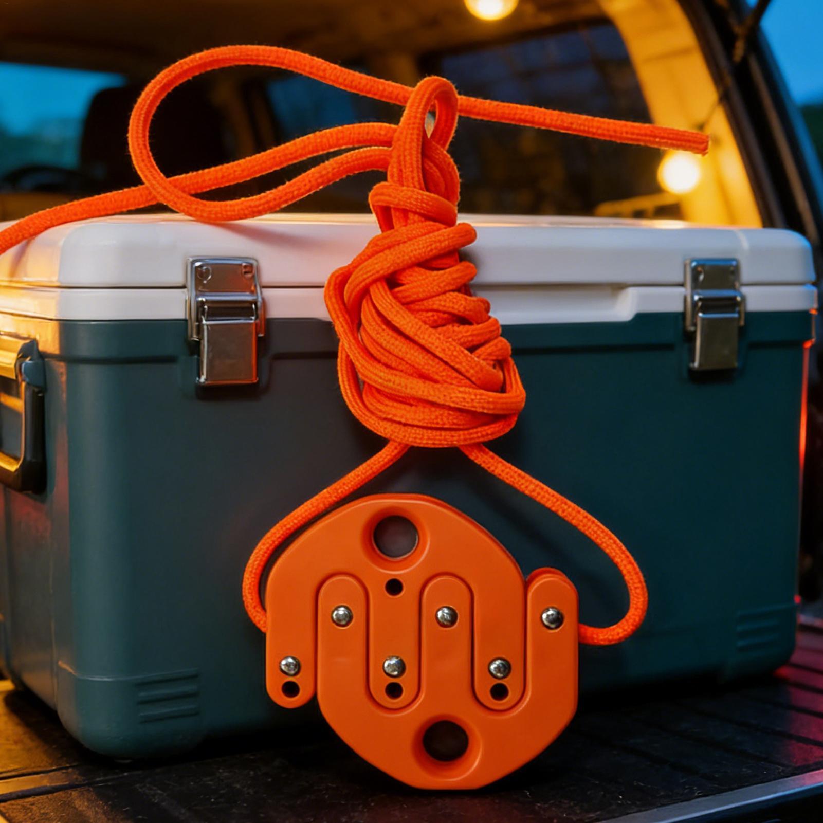 ระบบยกแบบพกพาพร้อมรอกสำหรับแขว - Outdoor Camping Games บทวิจารณ์และราคา