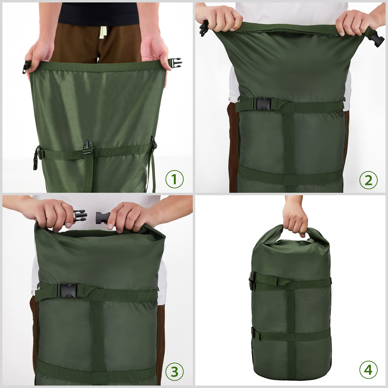 กระเป๋าแพ็คกิ้งสำหรับเดินทาง ถ - Outdoor Camping Sleeping Bag บทวิจารณ์และราคา