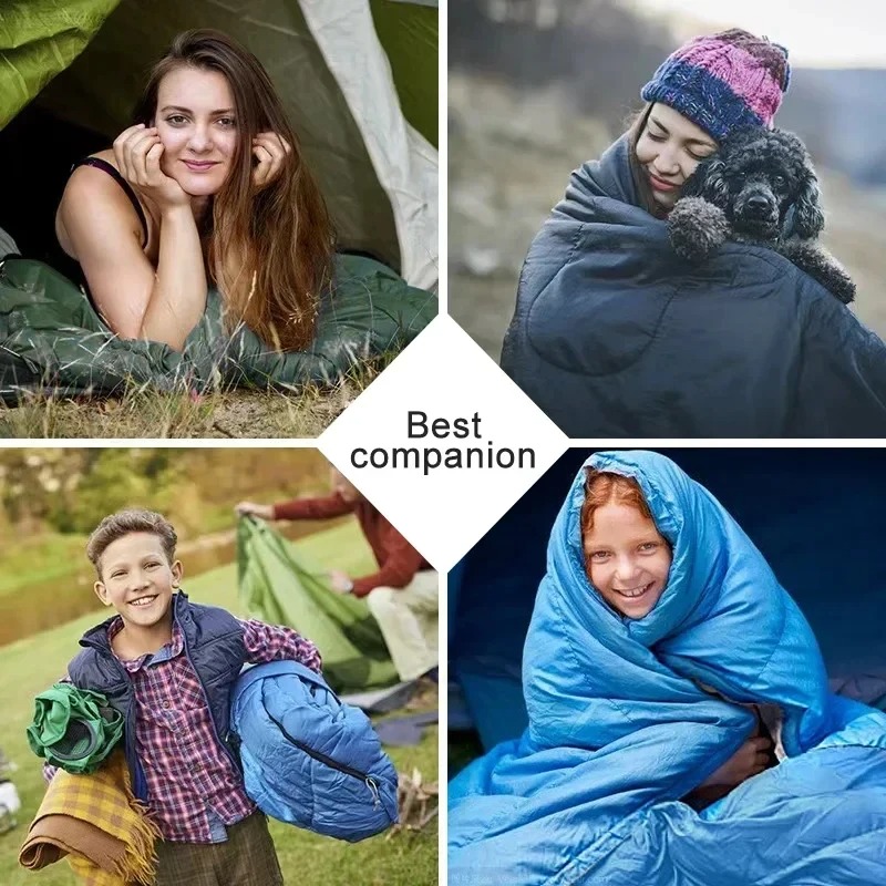 ถุงนอนสำหรับตั้งแคมป์ น้ำหนักเ - Outdoor Camping Sleeping Bag บทวิจารณ์และราคา