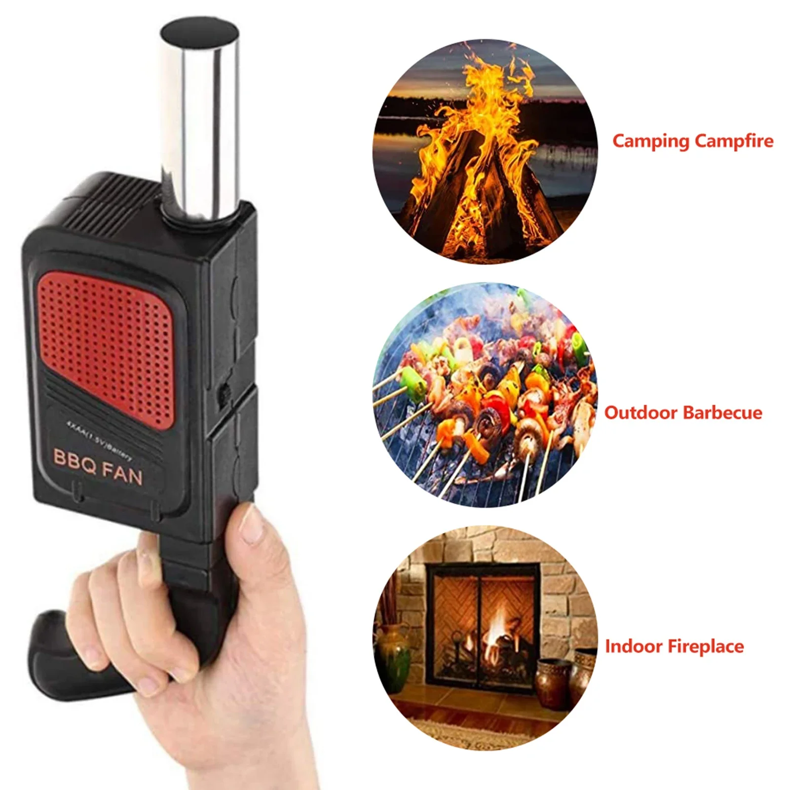 พัดลมไฟฟ้าแบบพกพาสำหรับบาร์บีค - Outdoor Camping Activities บทวิจารณ์และราคา