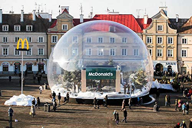 Inflatable Bubble Igloo เต็นท์ - Outdoor Camping Exhibition บทวิจารณ์และราคา