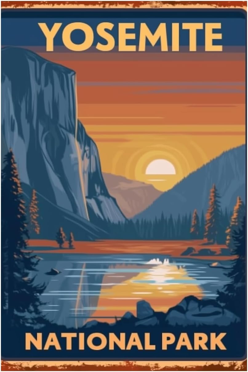 ป้ายโลหะสำหรับเดินป่าและตั้งแค - Outdoor Camping Yosemite บทวิจารณ์และราคา